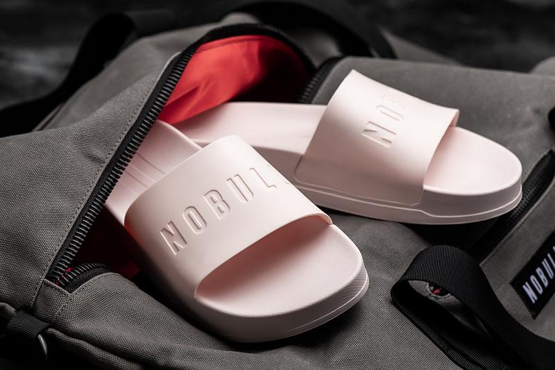 Women's Nobull Blush Slide Slides Pink | SG V2777R